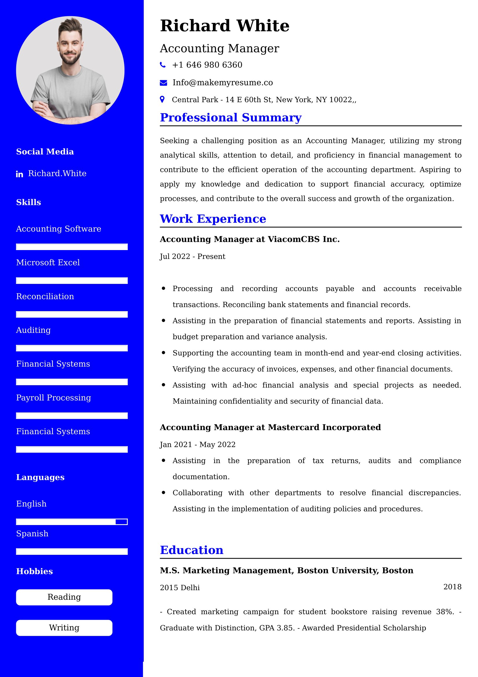 Best Assistant Corporate Controller Resume Examples for UK