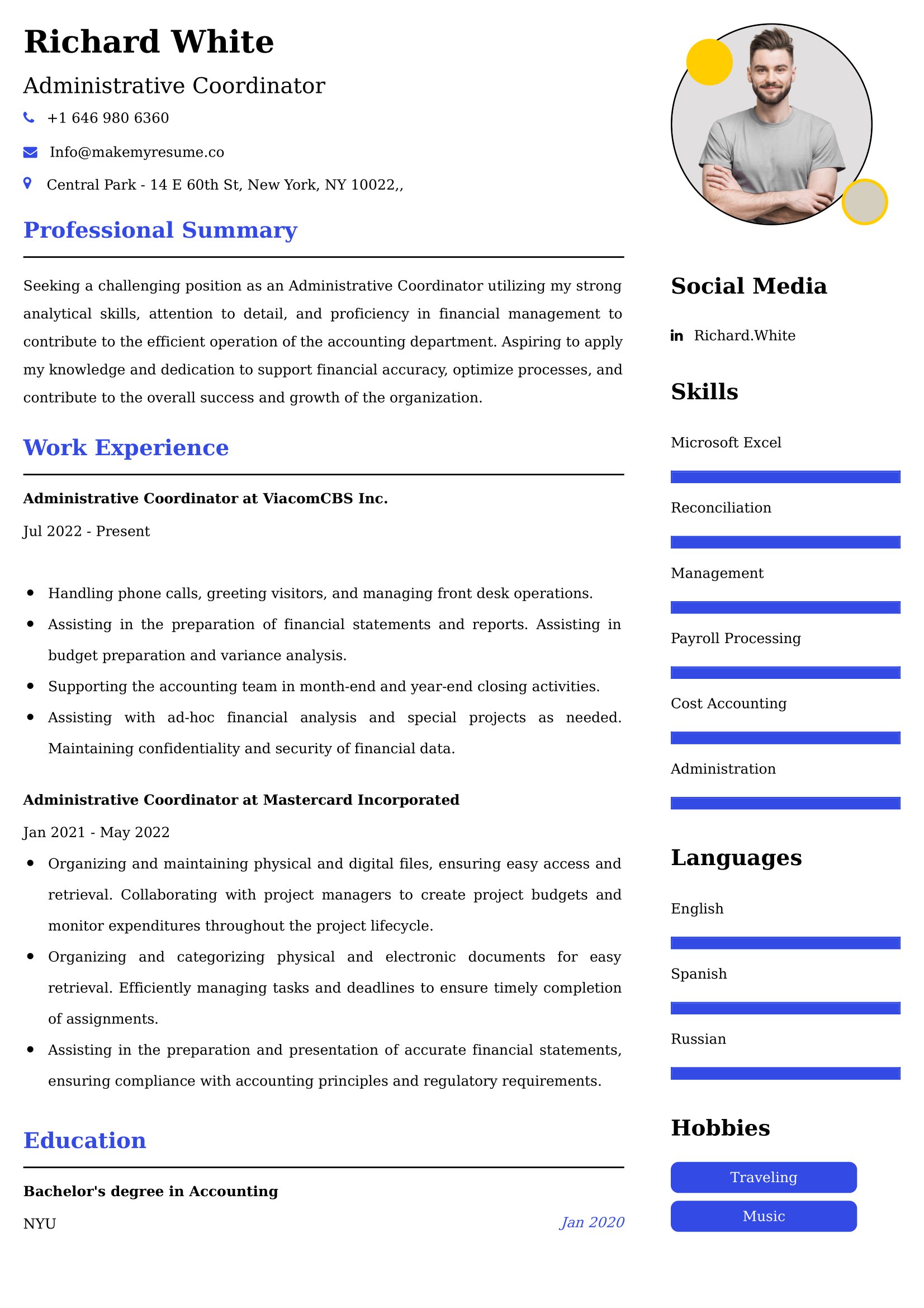 Best Procurement Analyst Resume Examples for UK