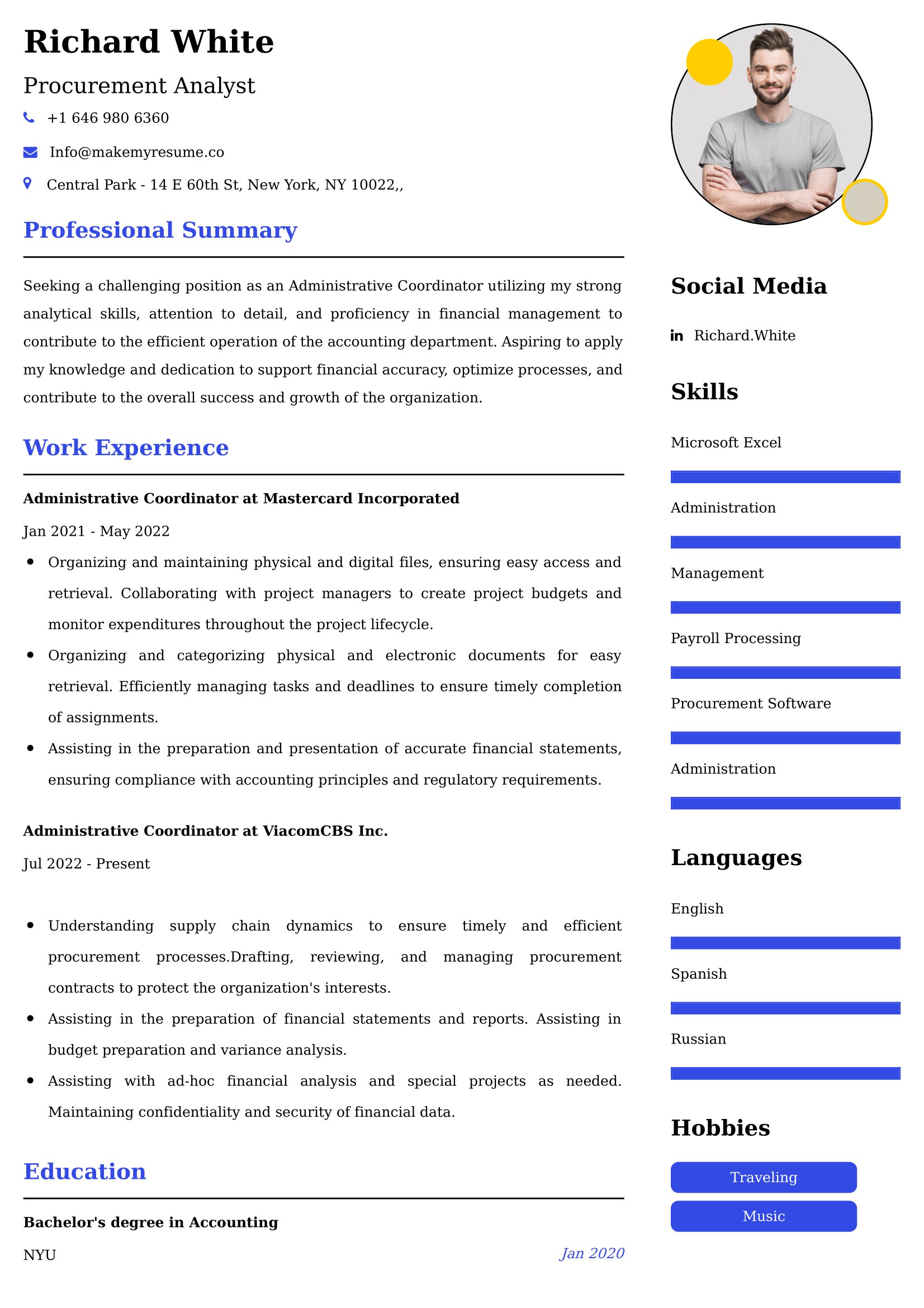 Best Executive Assistant Resume Examples for UK