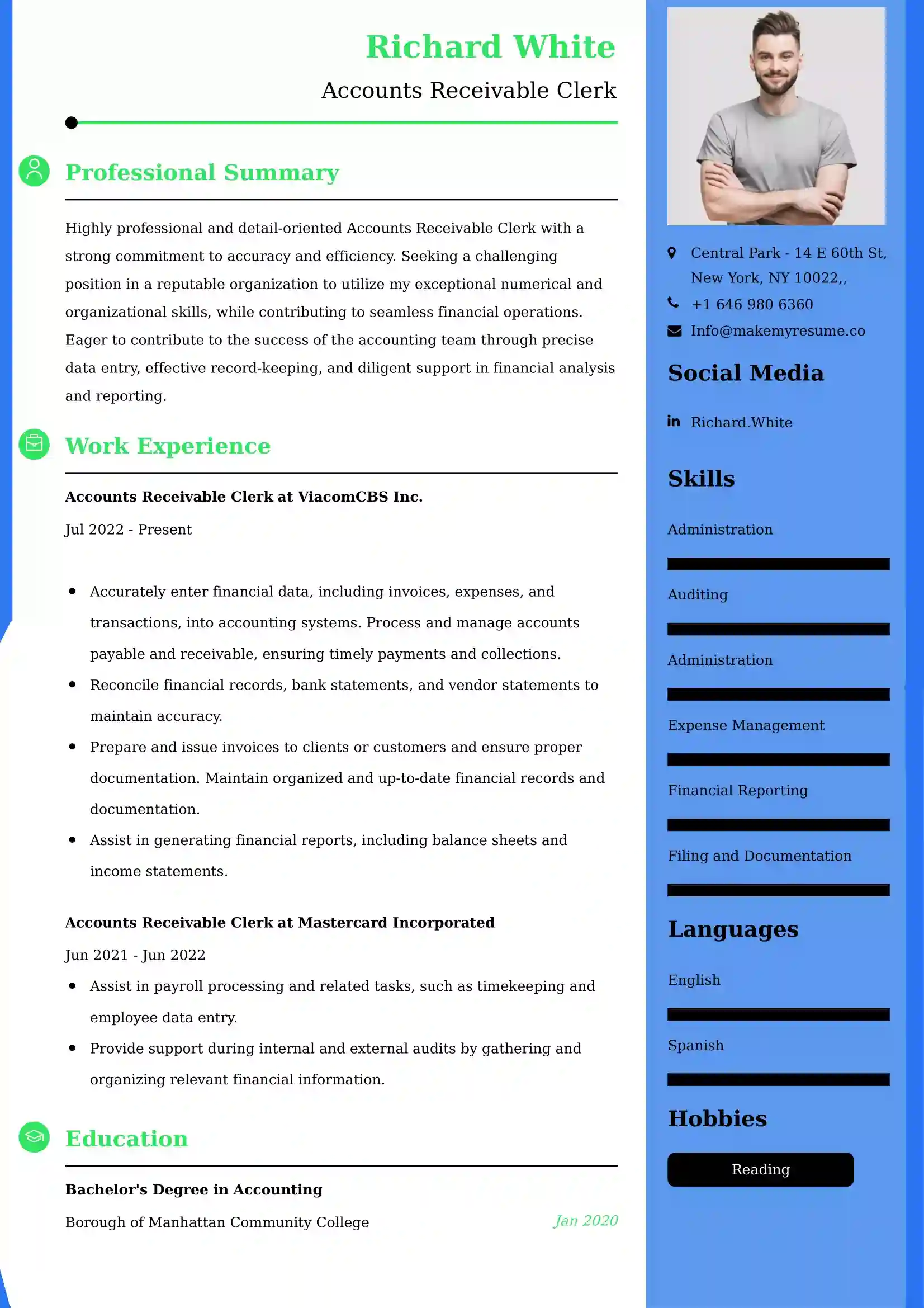 Best Payroll Analyst Resume Examples for UK