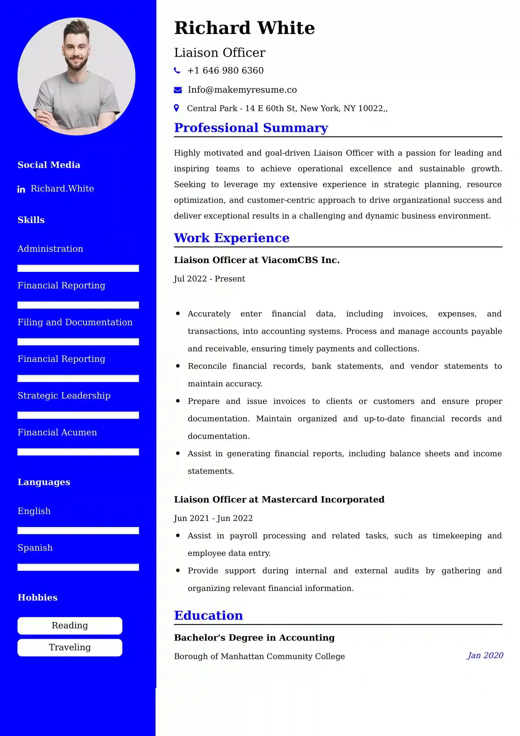 Best Manager Resume Examples for UK