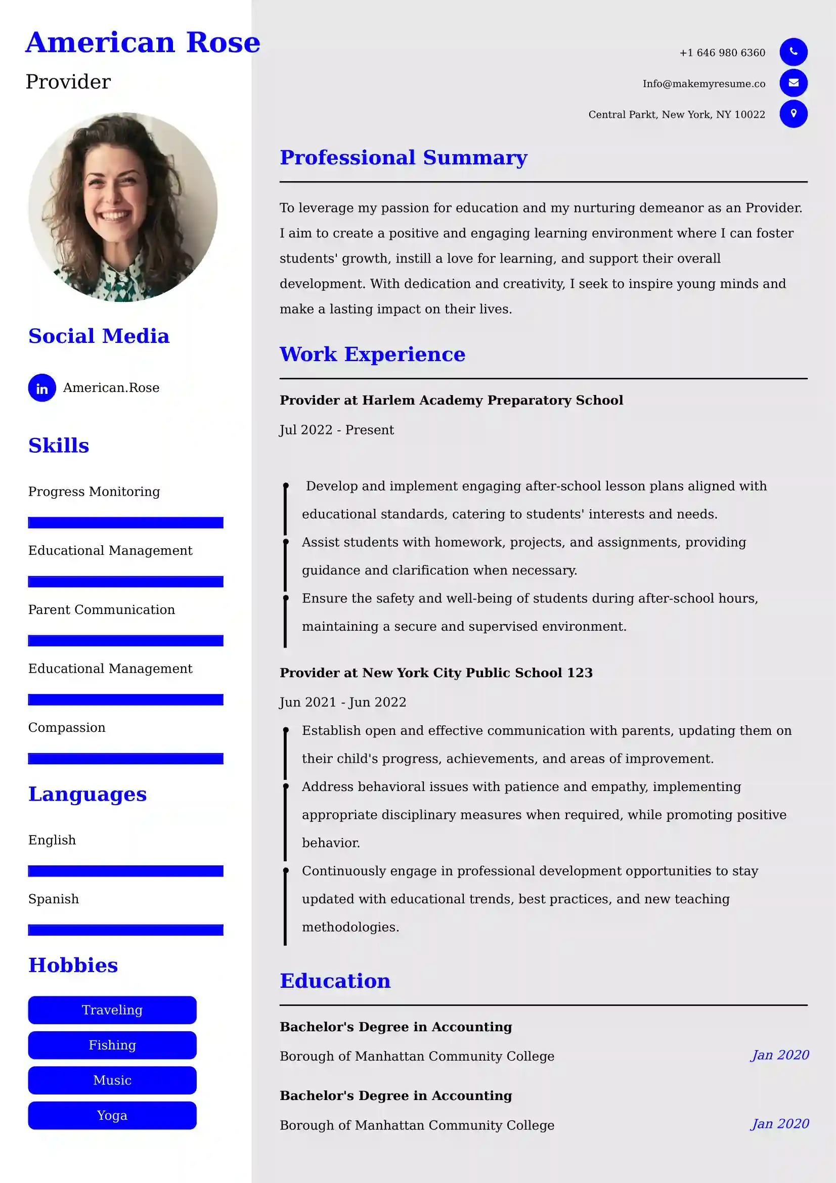 Best Day Care Center Administrator Resume Examples for UK