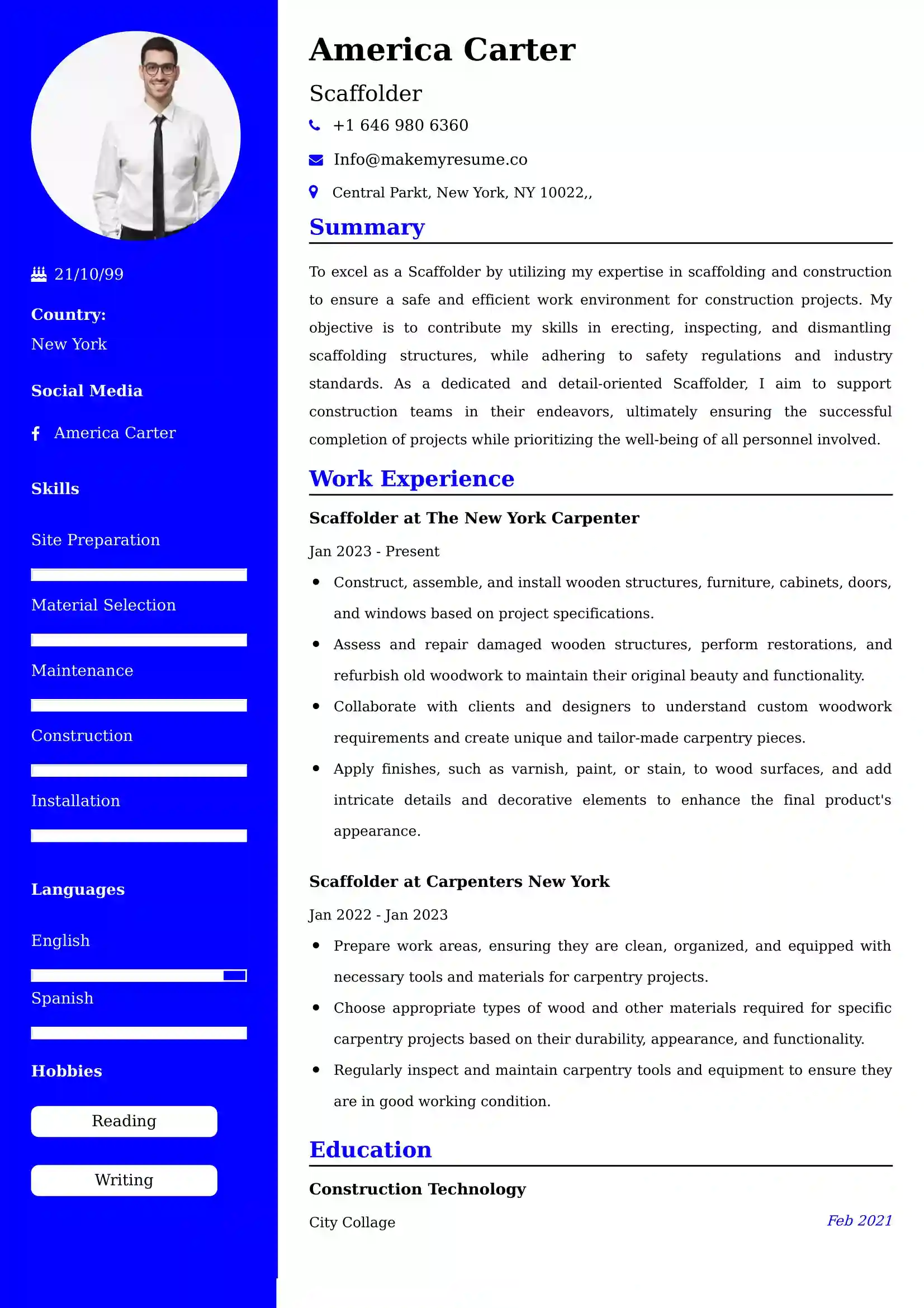 Best Construction Safety Officer Resume Examples for UK