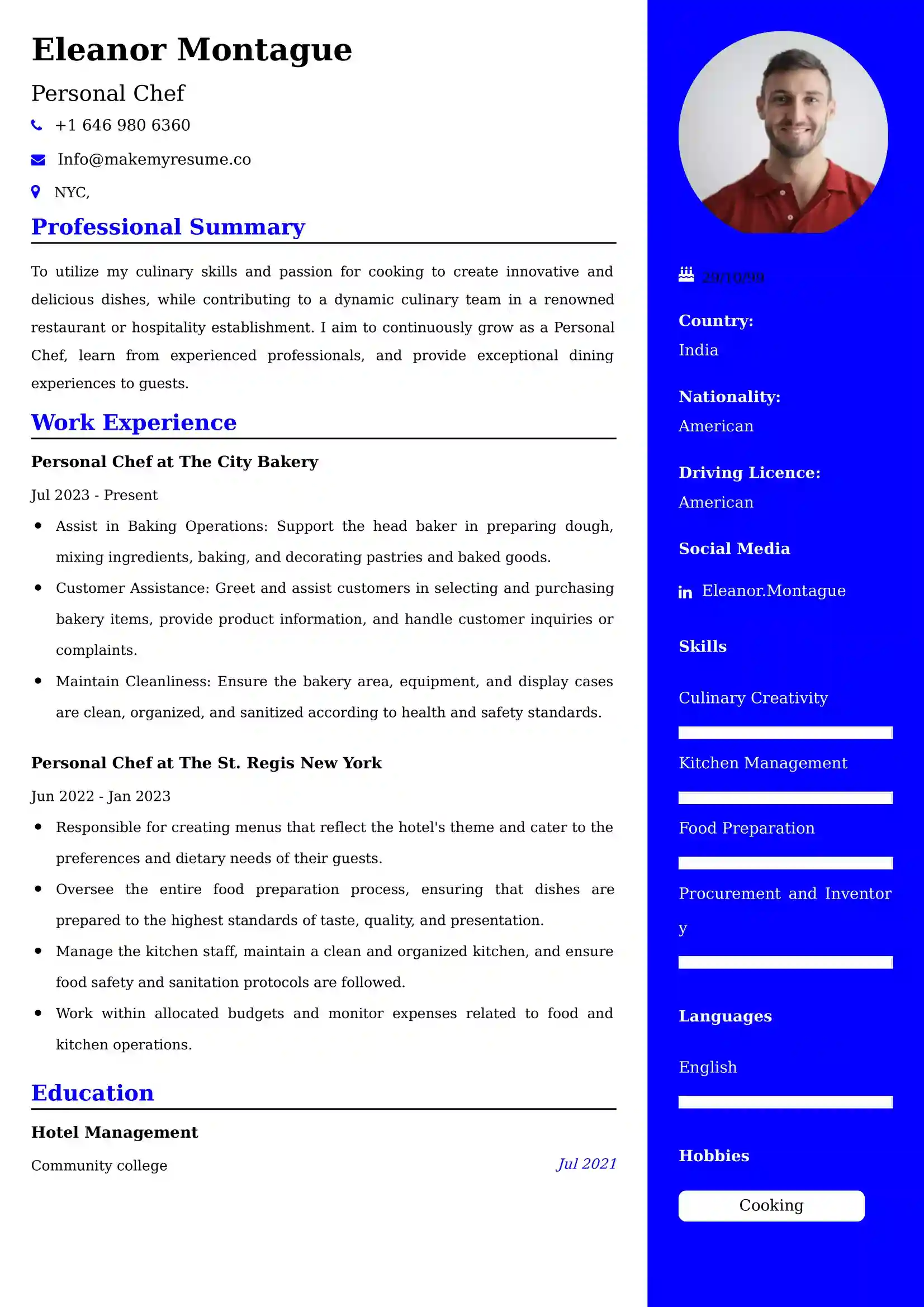 Best Restaurant Assistant Manager Resume Examples for UK