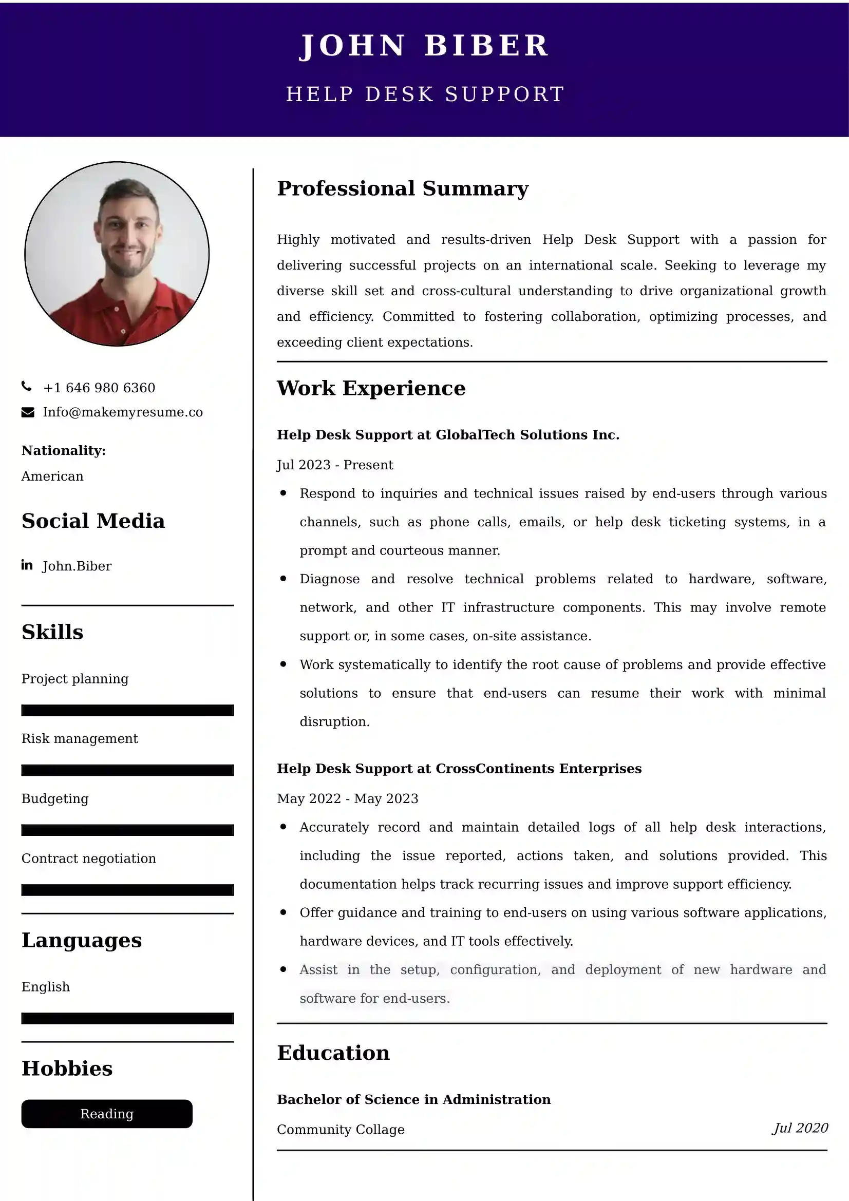 Best Project Management Director Resume Examples for UK
