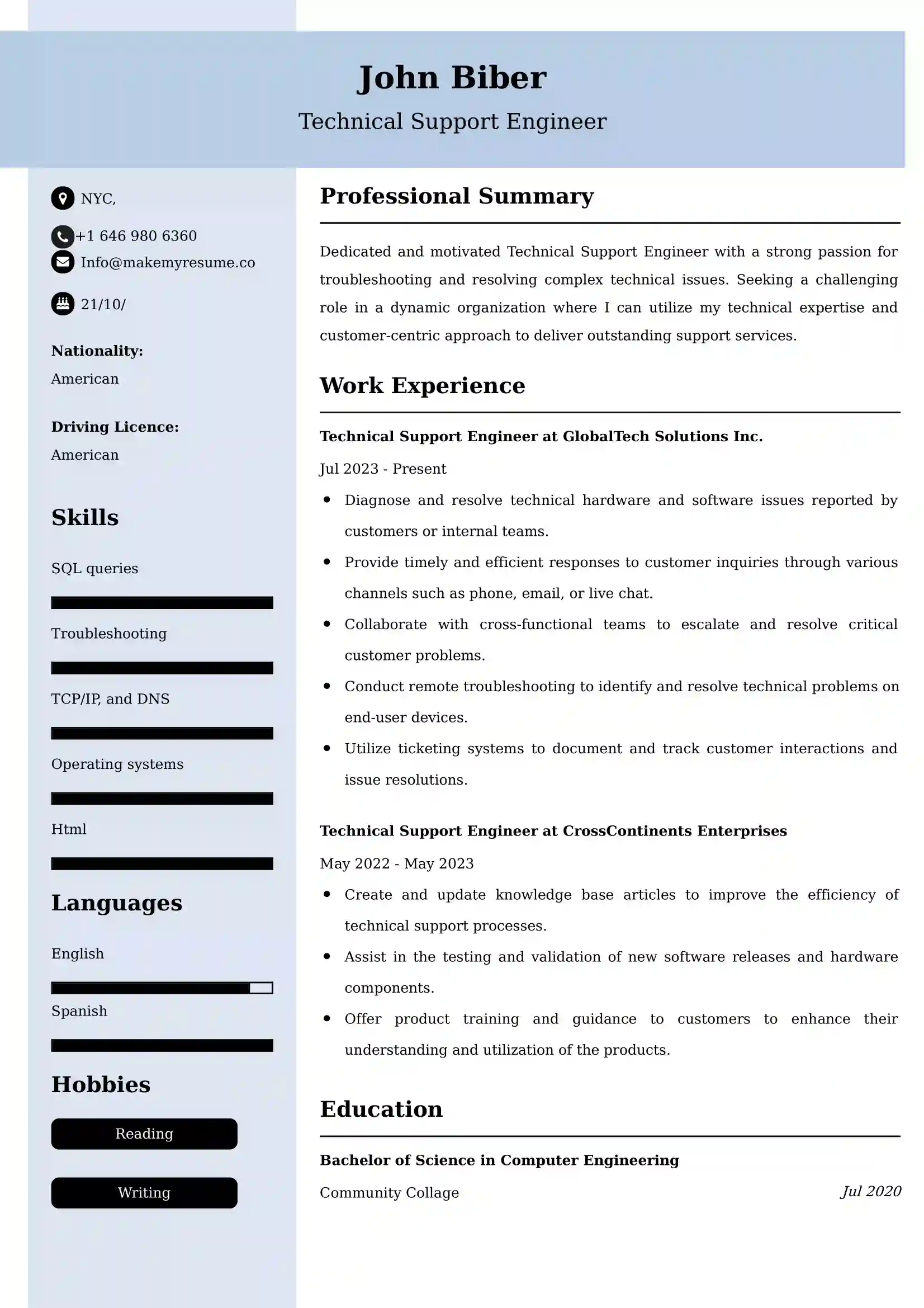 Best Anesthesia Technician Resume Examples for UK